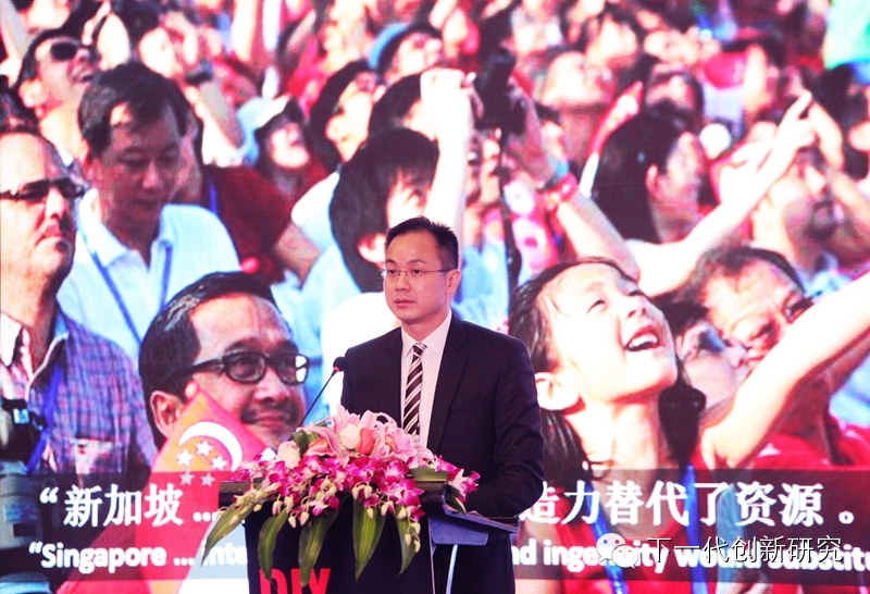 新加坡科技设计大学、李光耀未来城市创新中心主任潘竞宏在2014 DIY Smart City社会创新峰会